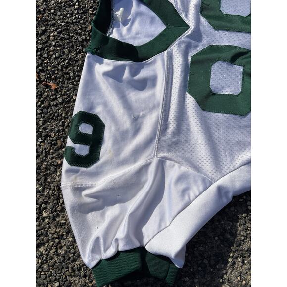 Vintage 90s football jersey Warriors # 99 thrashed worn made in USA Large - Picture 5 of 5